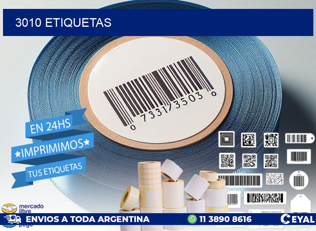3010 ETIQUETAS