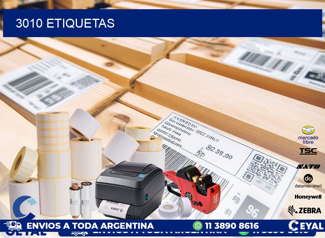 3010 ETIQUETAS