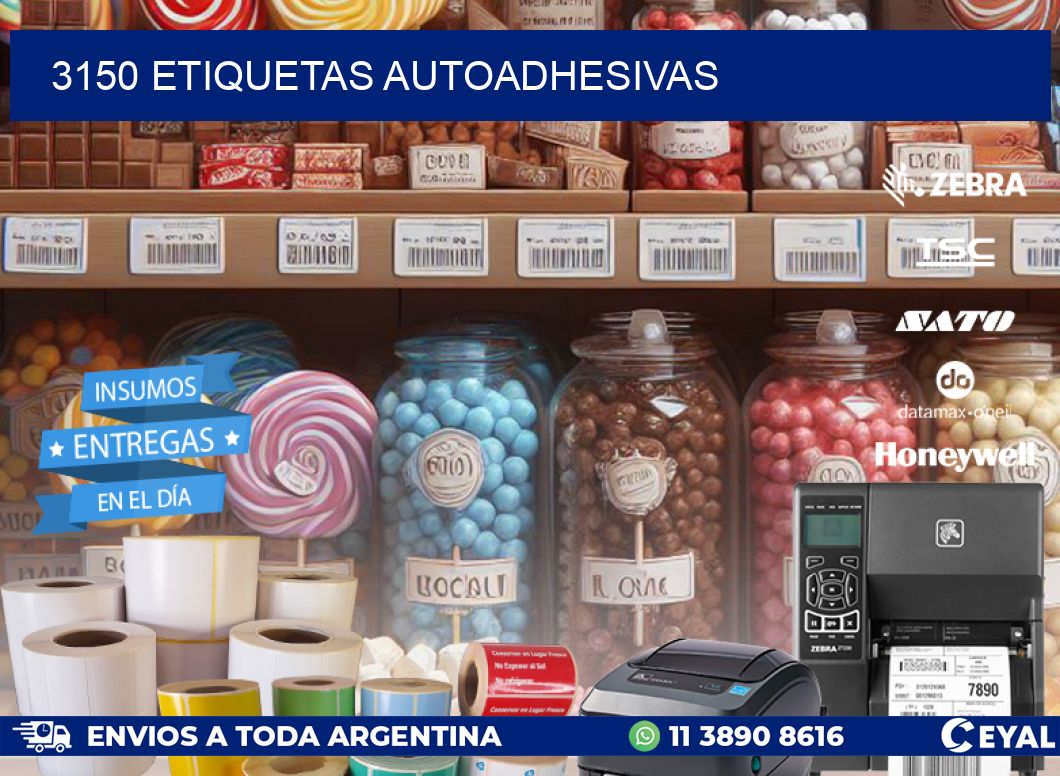 3150 ETIQUETAS AUTOADHESIVAS