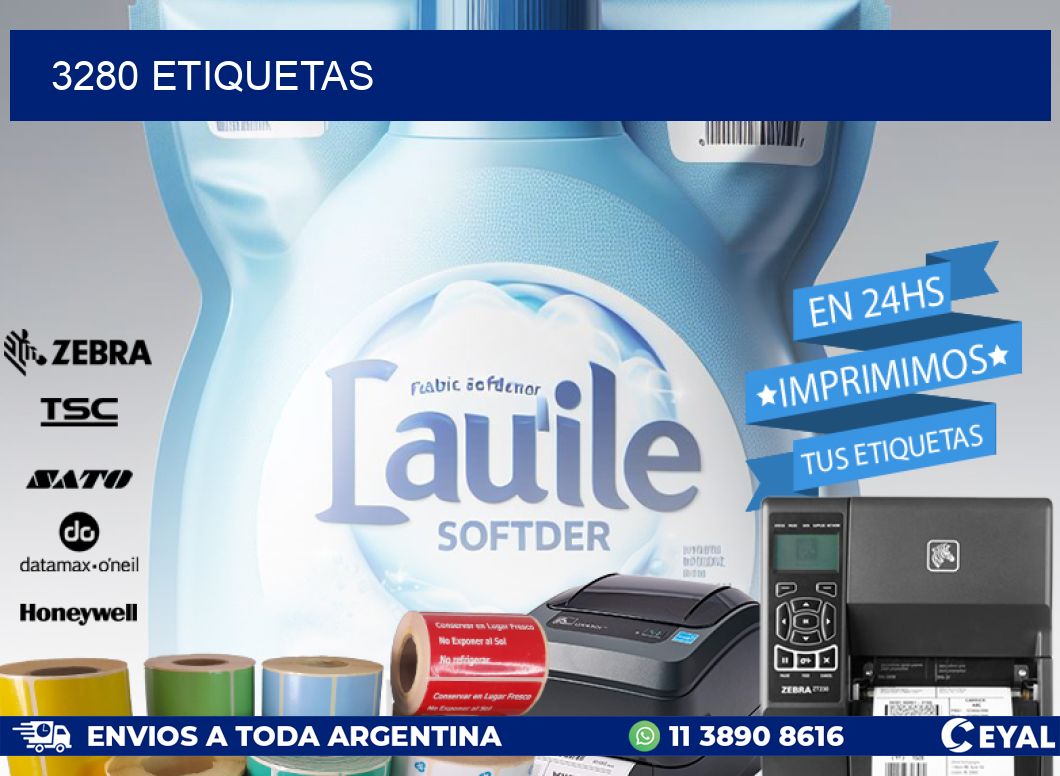 3280 ETIQUETAS