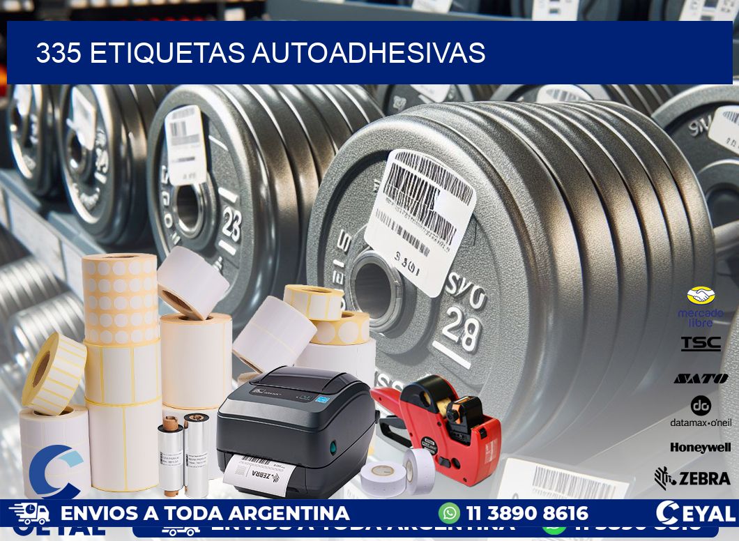 335 ETIQUETAS AUTOADHESIVAS