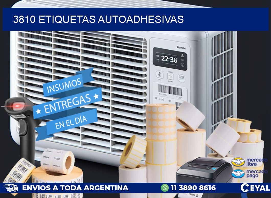 3810 ETIQUETAS AUTOADHESIVAS