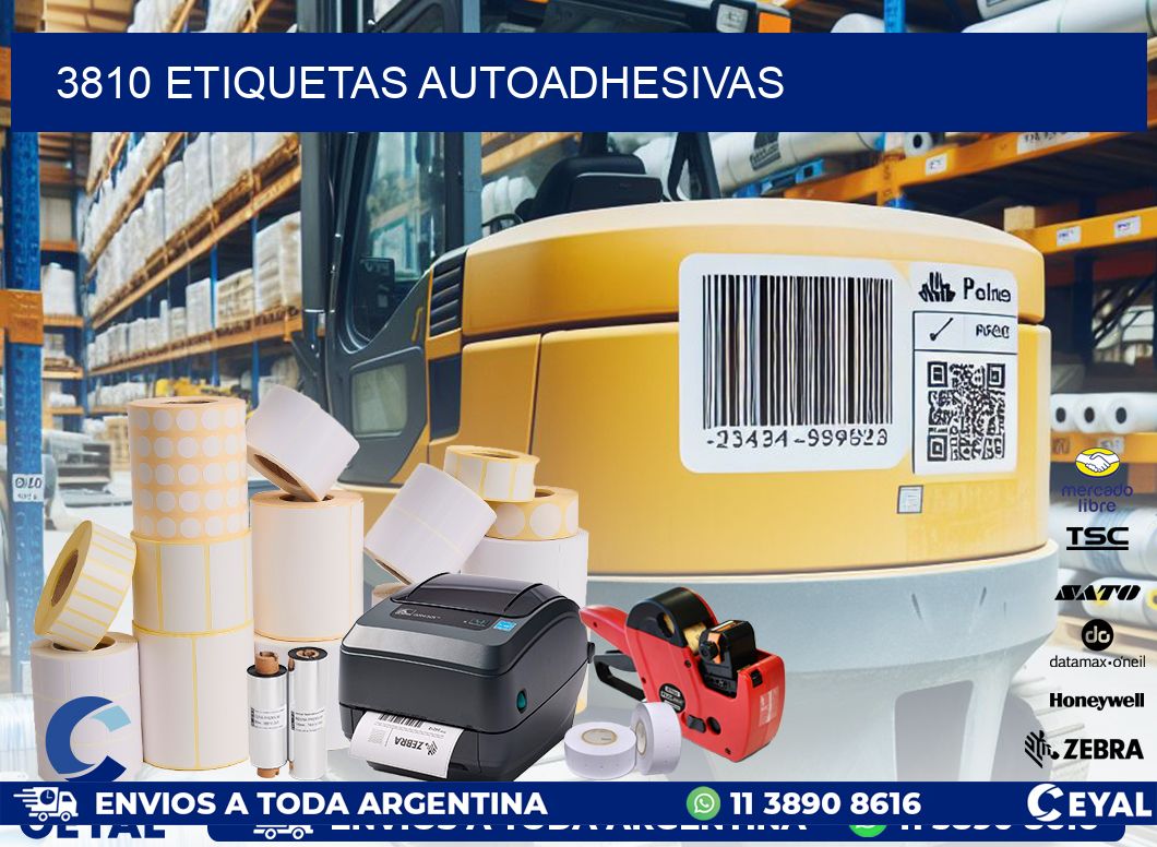 3810 ETIQUETAS AUTOADHESIVAS