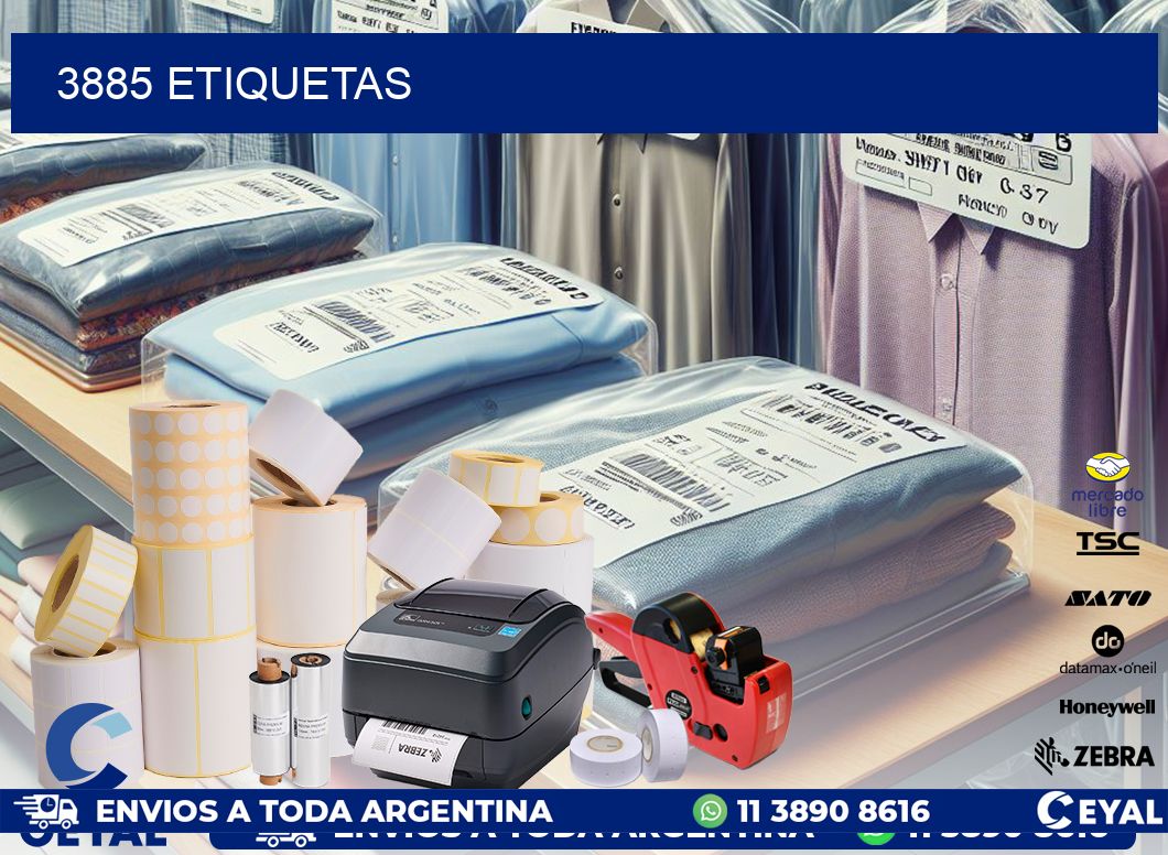 3885 ETIQUETAS