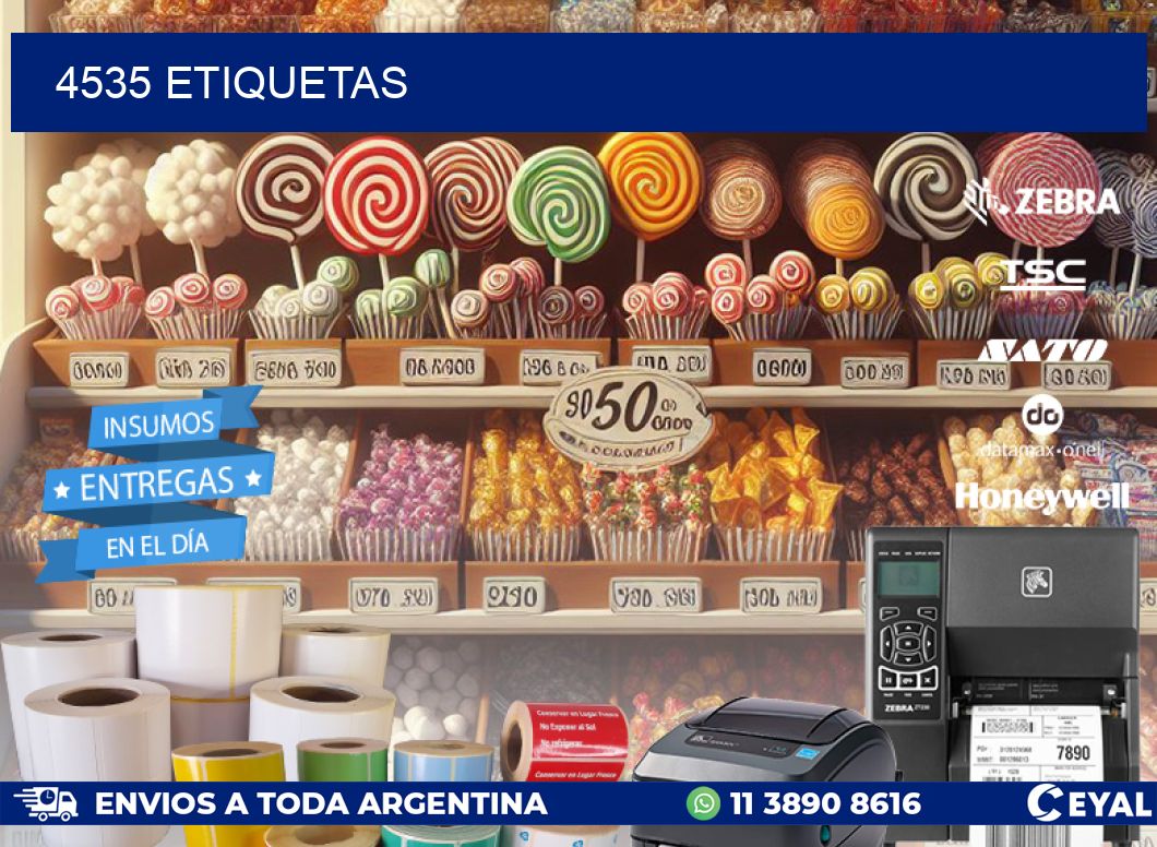 4535 ETIQUETAS