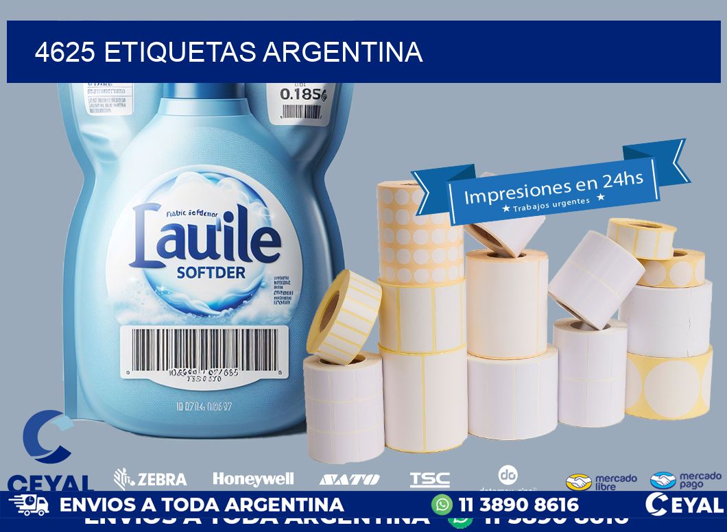 4625 ETIQUETAS ARGENTINA