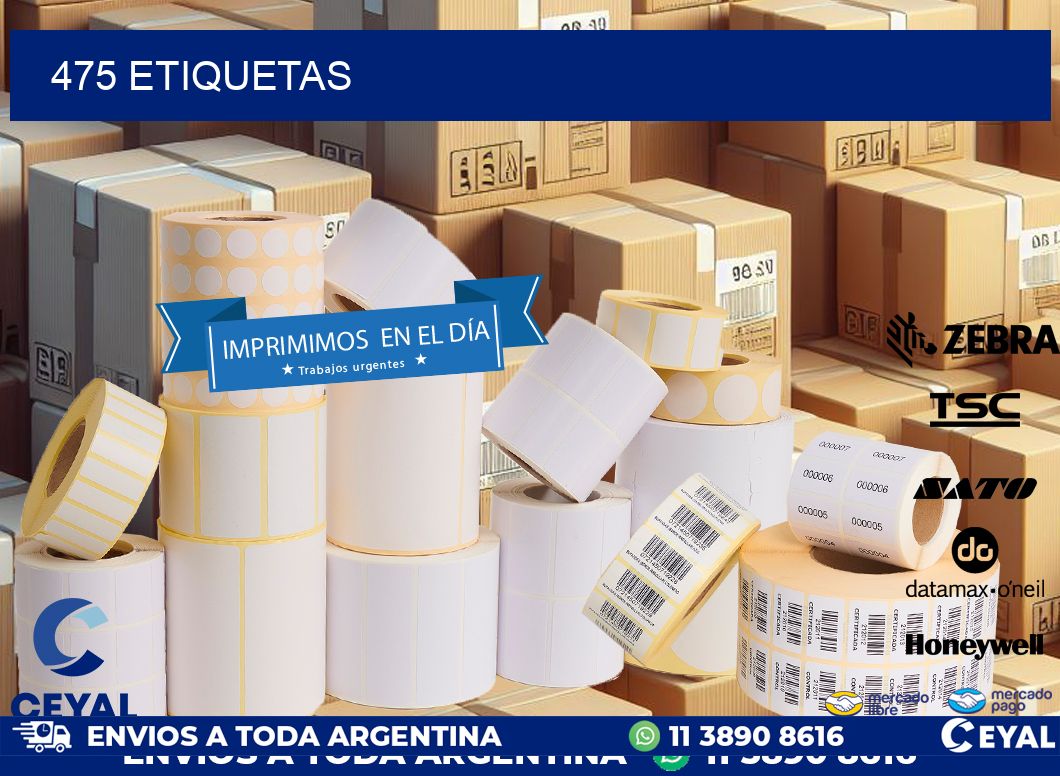 475 ETIQUETAS