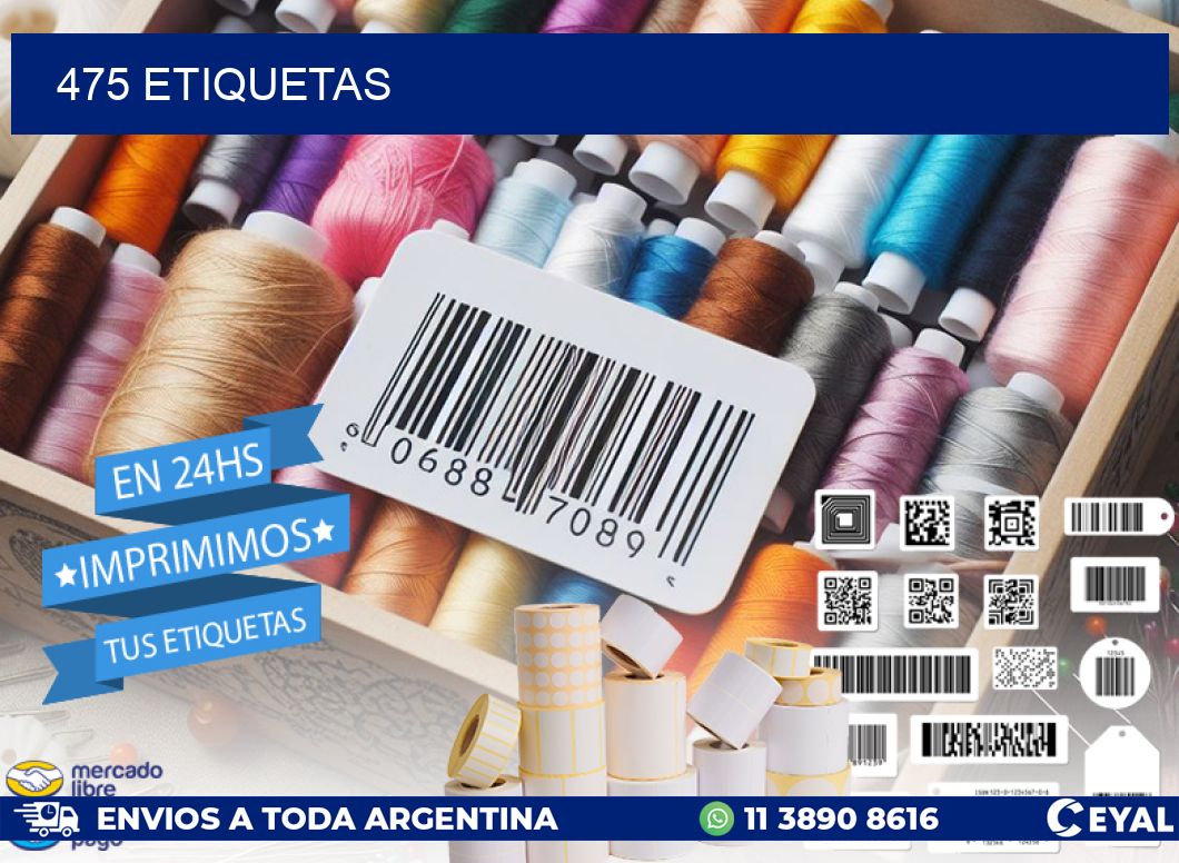 475 ETIQUETAS