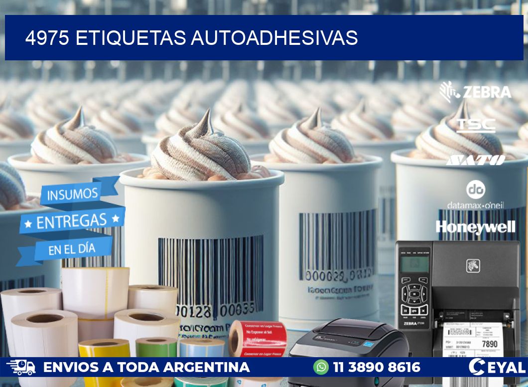 4975 ETIQUETAS AUTOADHESIVAS