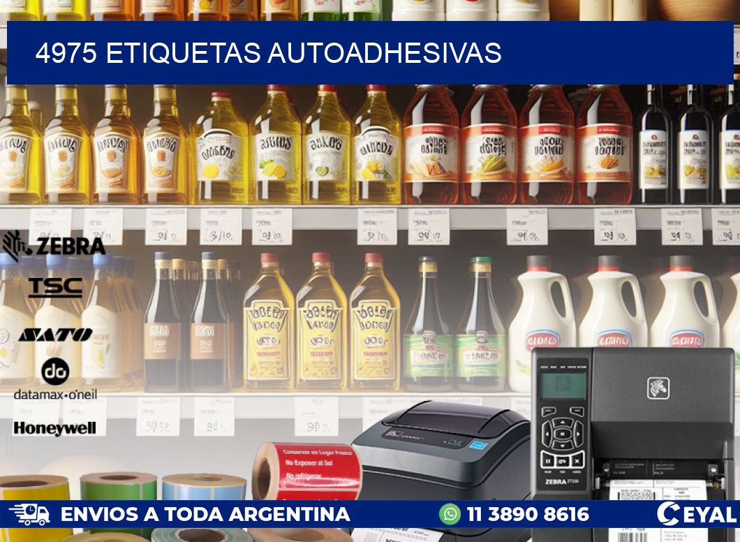 4975 ETIQUETAS AUTOADHESIVAS