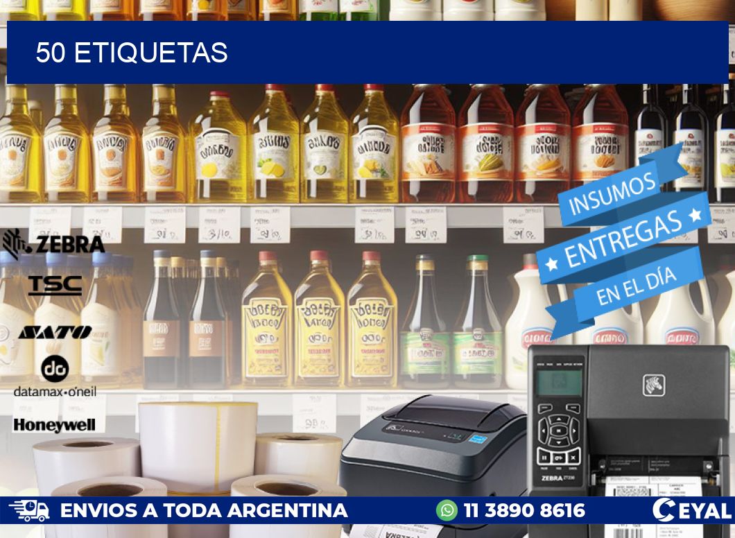 50 ETIQUETAS