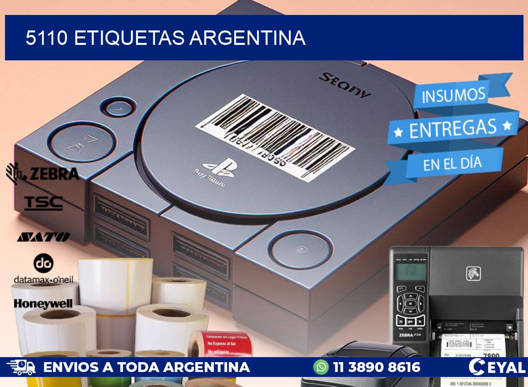 5110 ETIQUETAS ARGENTINA