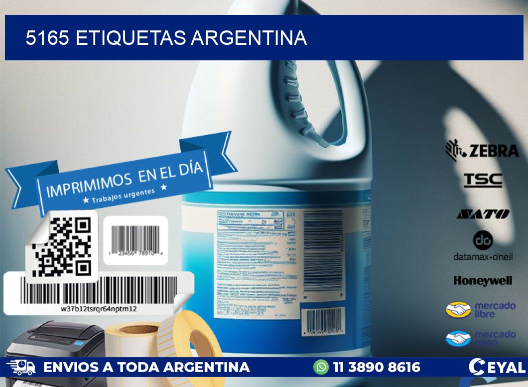 5165 ETIQUETAS ARGENTINA