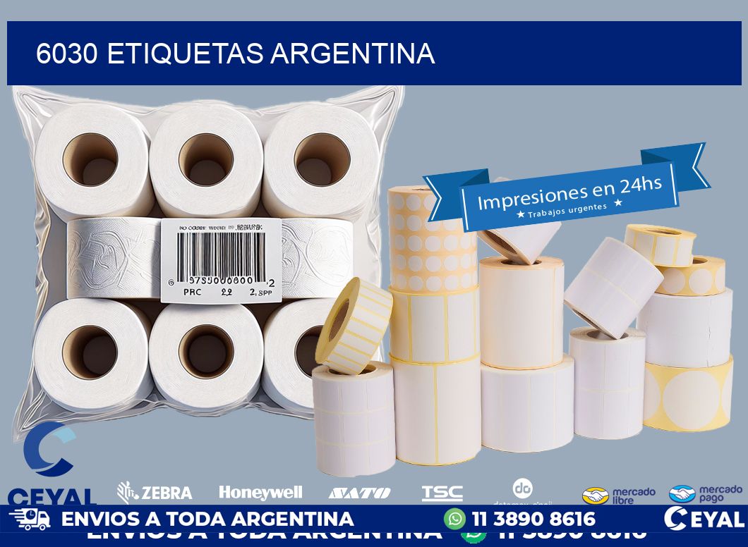 6030 ETIQUETAS ARGENTINA