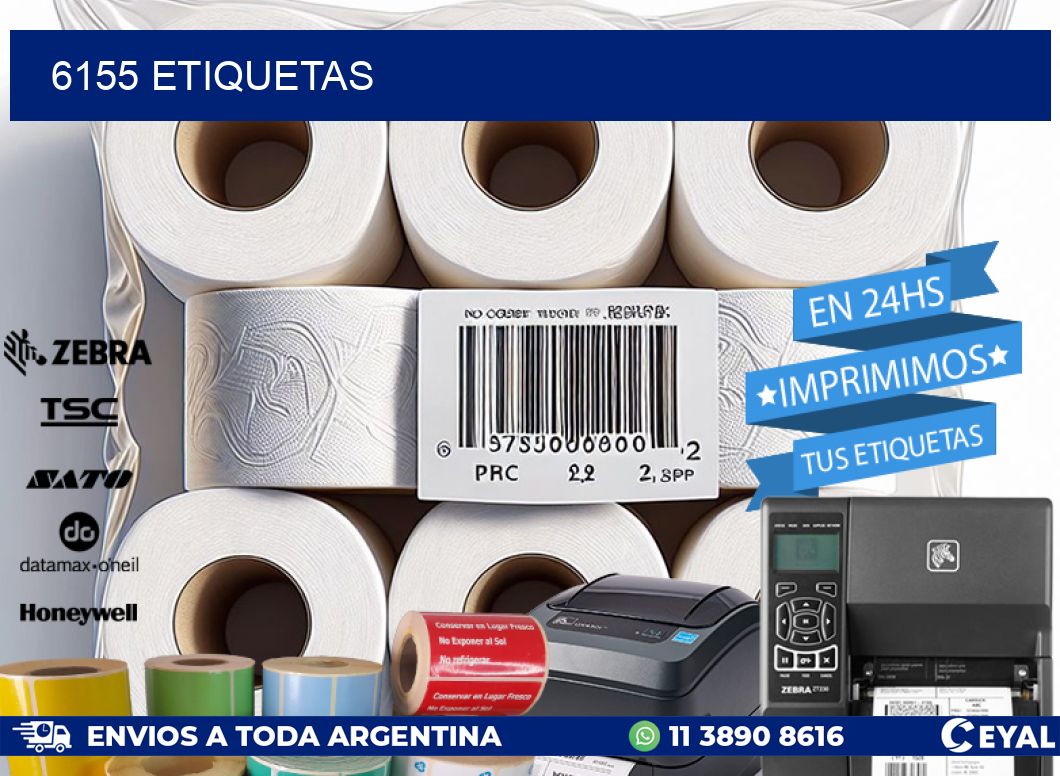 6155 ETIQUETAS
