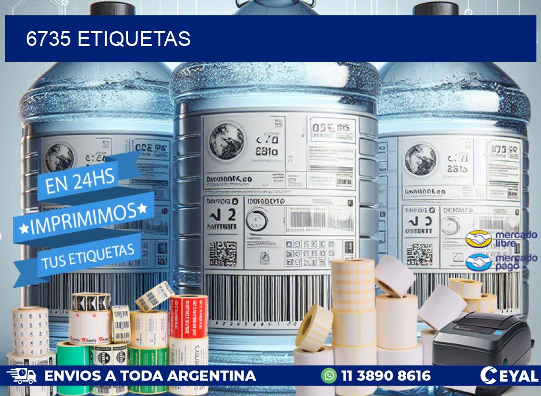 6735 ETIQUETAS