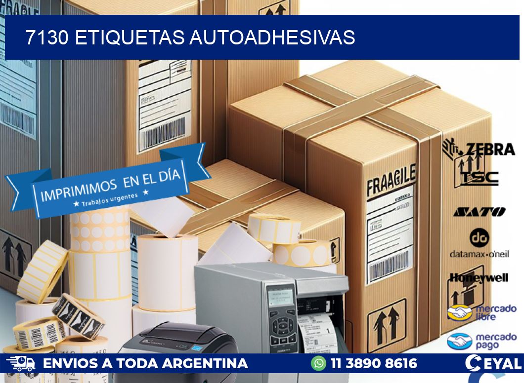 7130 ETIQUETAS AUTOADHESIVAS