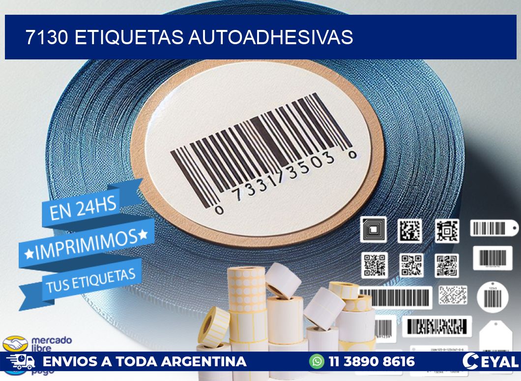 7130 ETIQUETAS AUTOADHESIVAS
