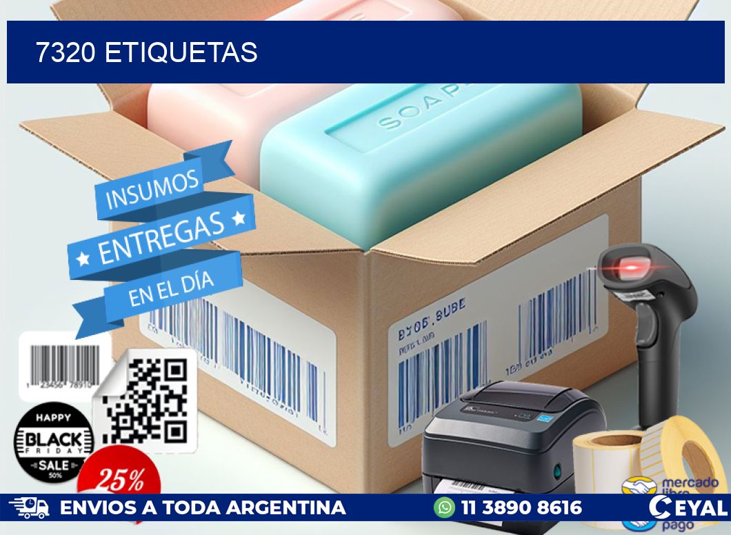 7320 ETIQUETAS