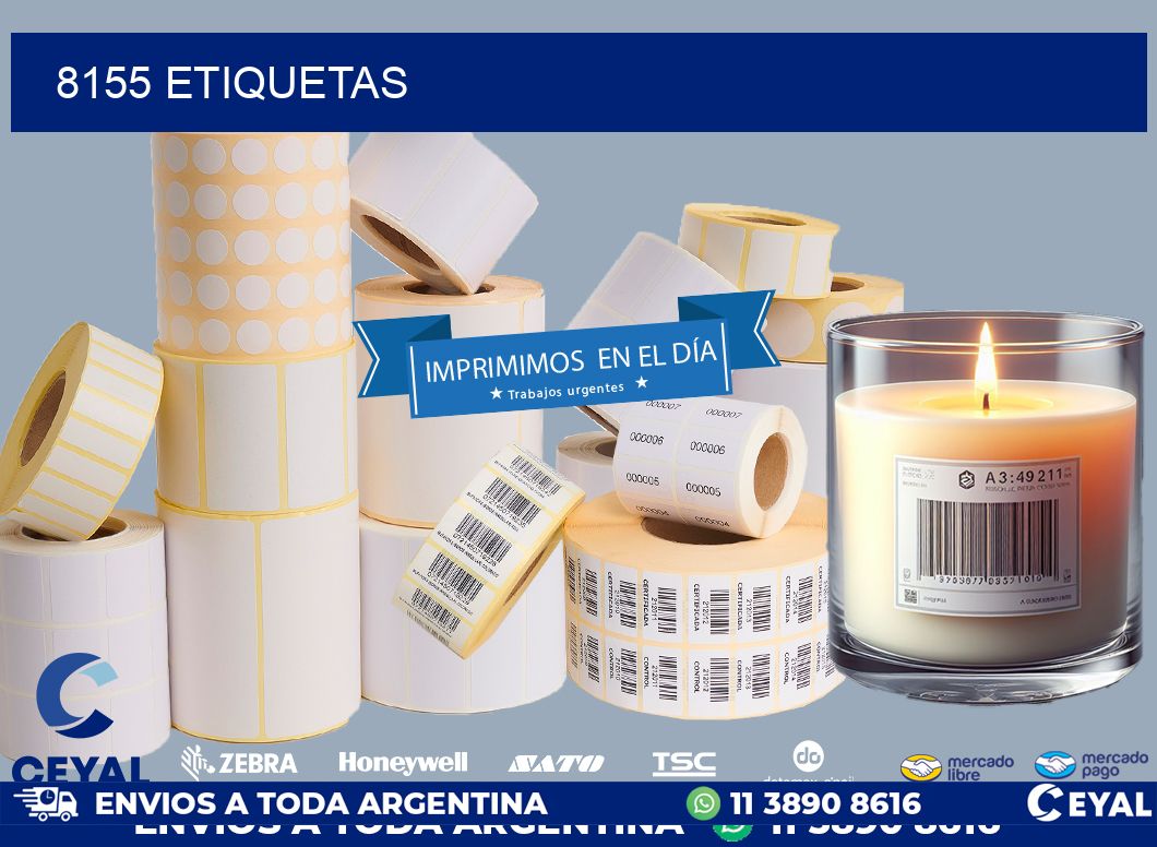 8155 ETIQUETAS