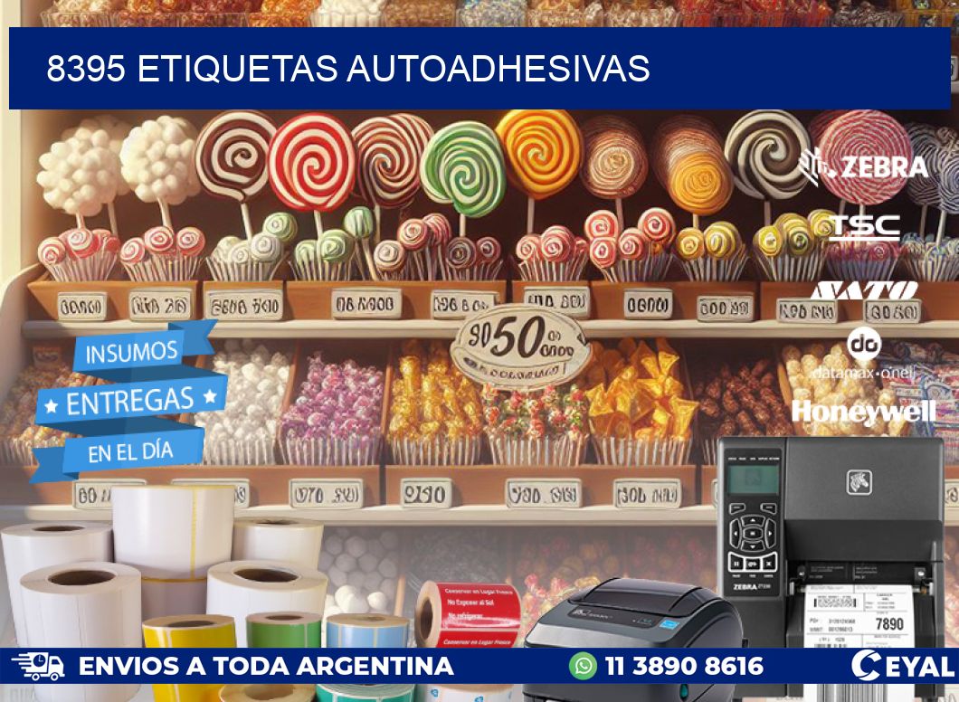 8395 ETIQUETAS AUTOADHESIVAS