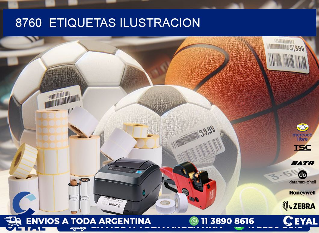 8760  ETIQUETAS ILUSTRACION