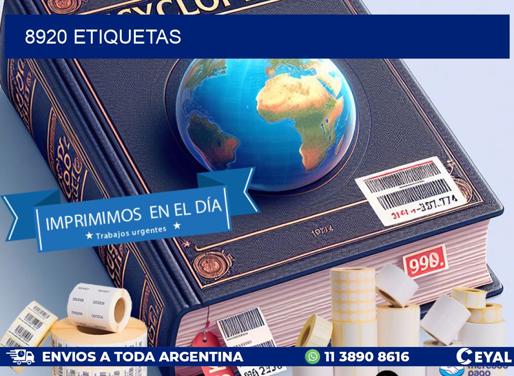 8920 ETIQUETAS