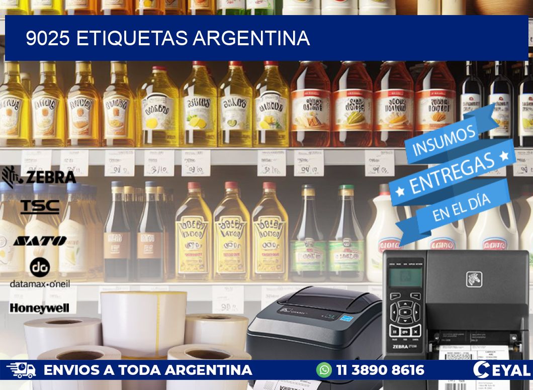9025 ETIQUETAS ARGENTINA