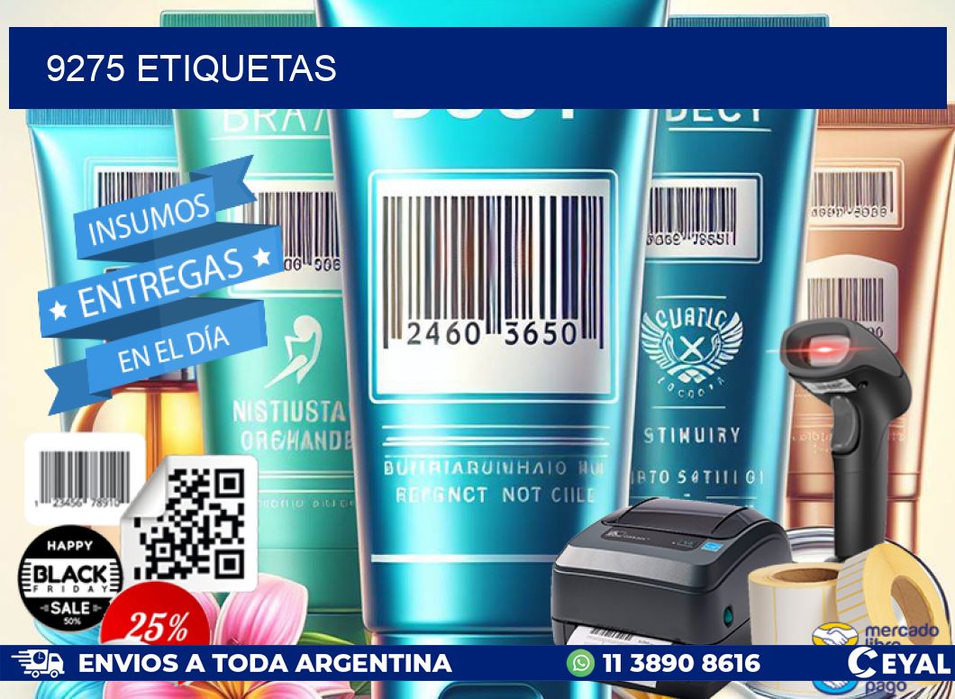 9275 ETIQUETAS