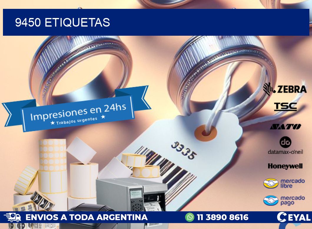 9450 ETIQUETAS