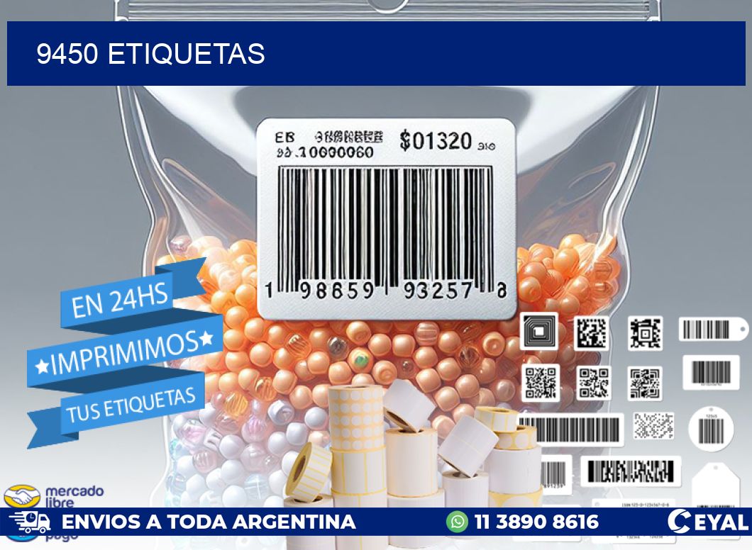 9450 ETIQUETAS