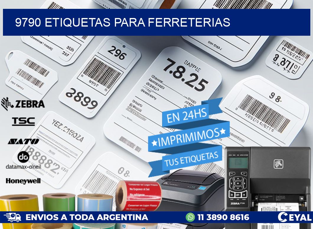 9790 ETIQUETAS PARA FERRETERIAS