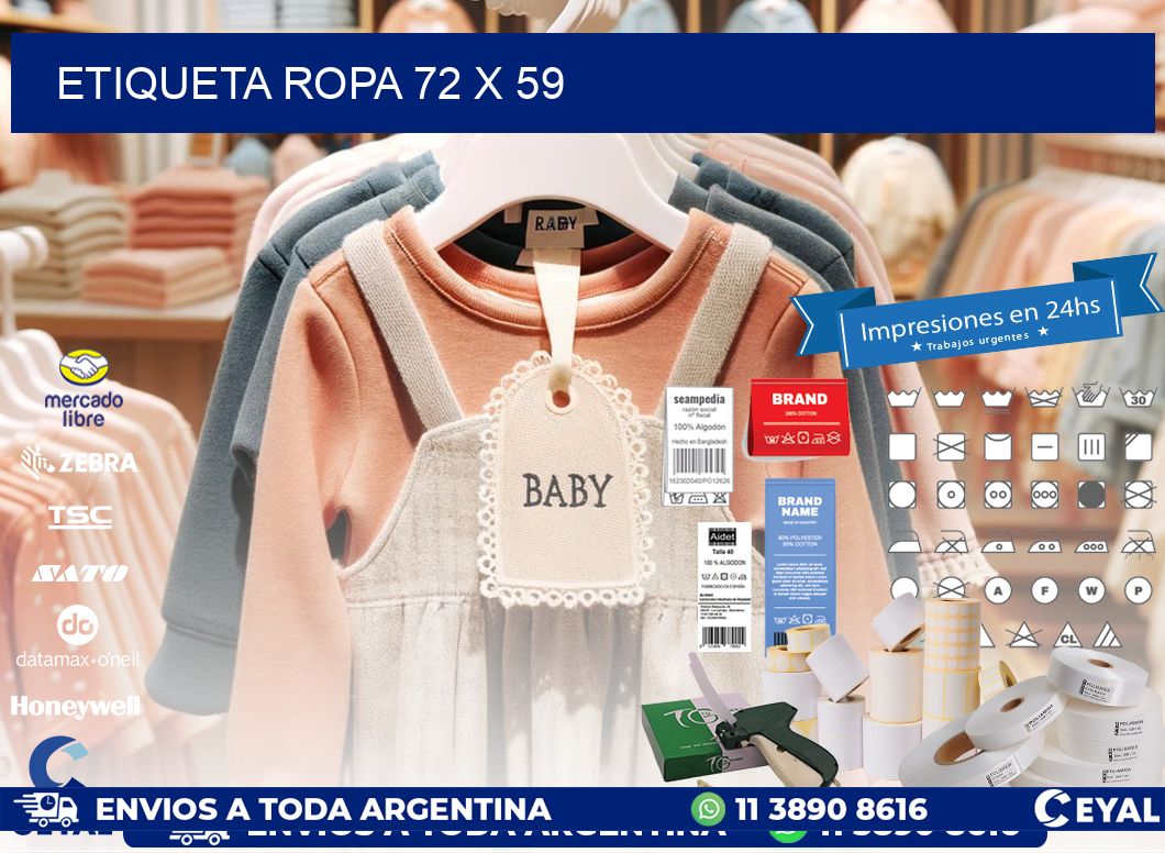 ETIQUETA ROPA 72 x 59