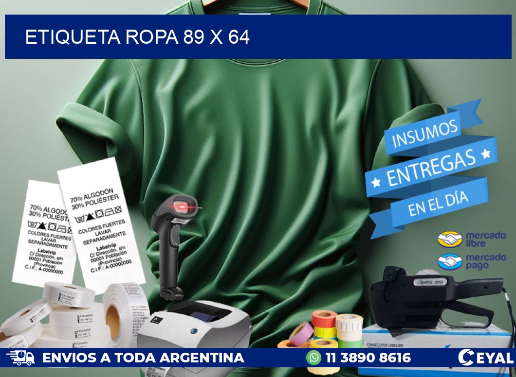 ETIQUETA ROPA 89 x 64