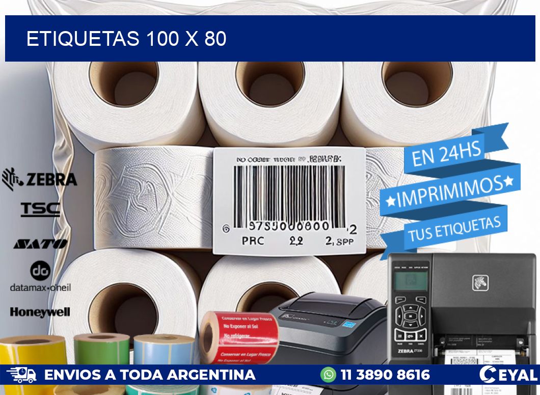 ETIQUETAS 100 x 80