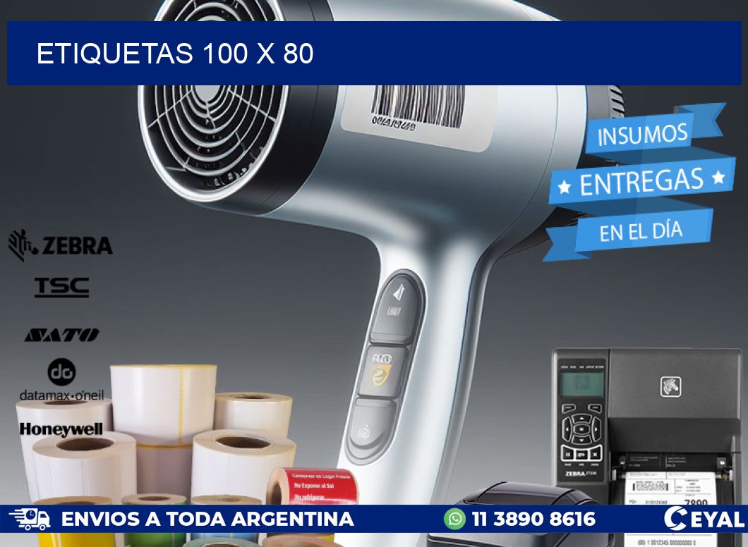 ETIQUETAS 100 x 80