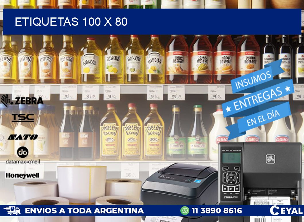 ETIQUETAS 100 x 80