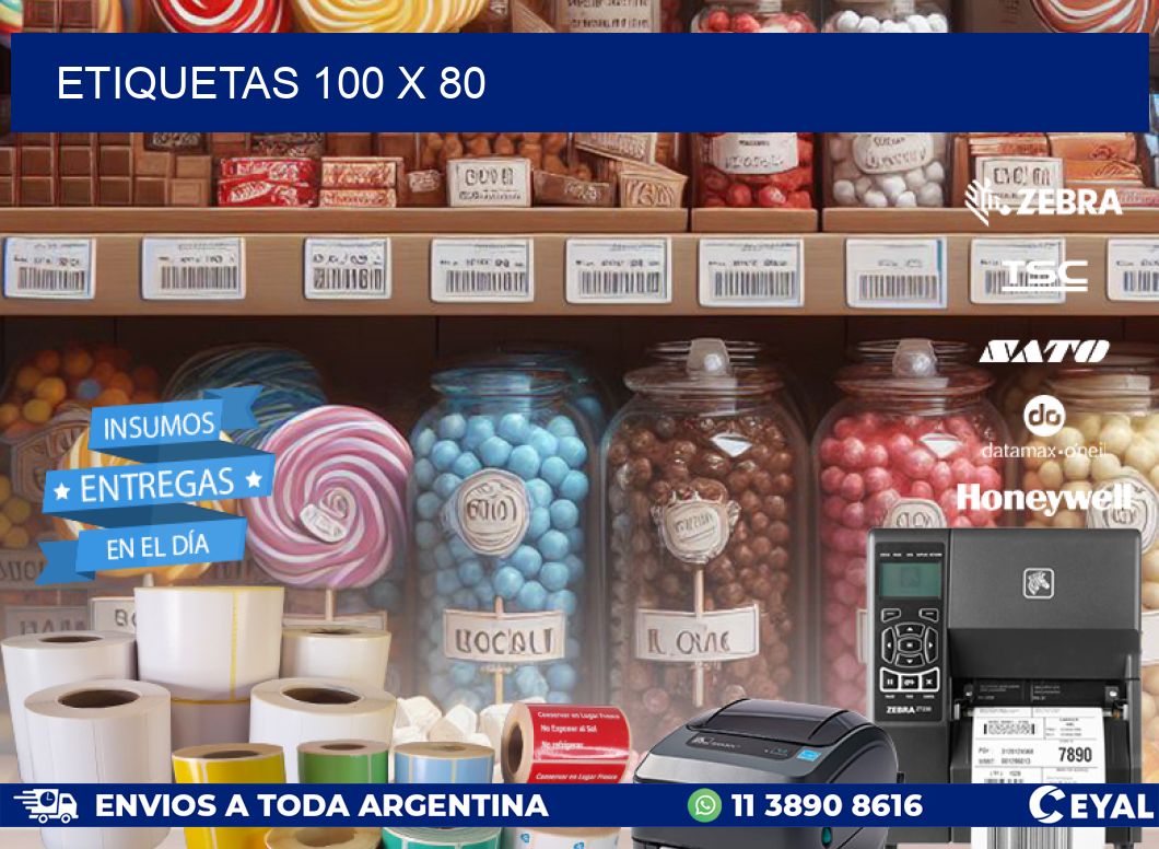 ETIQUETAS 100 x 80