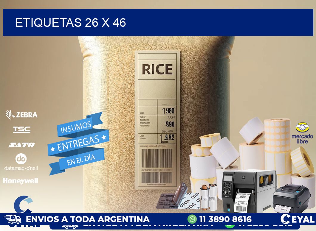 ETIQUETAS 26 x 46
