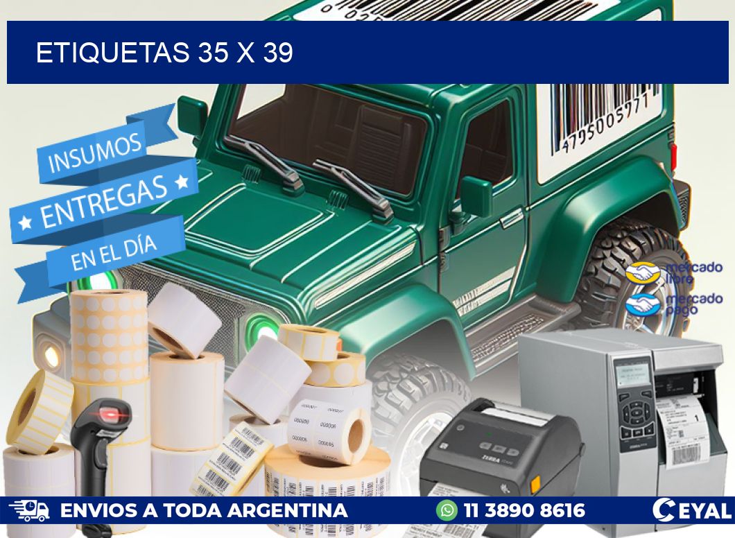 ETIQUETAS 35 x 39