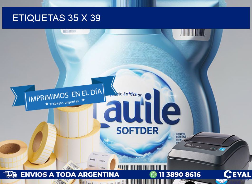 ETIQUETAS 35 x 39