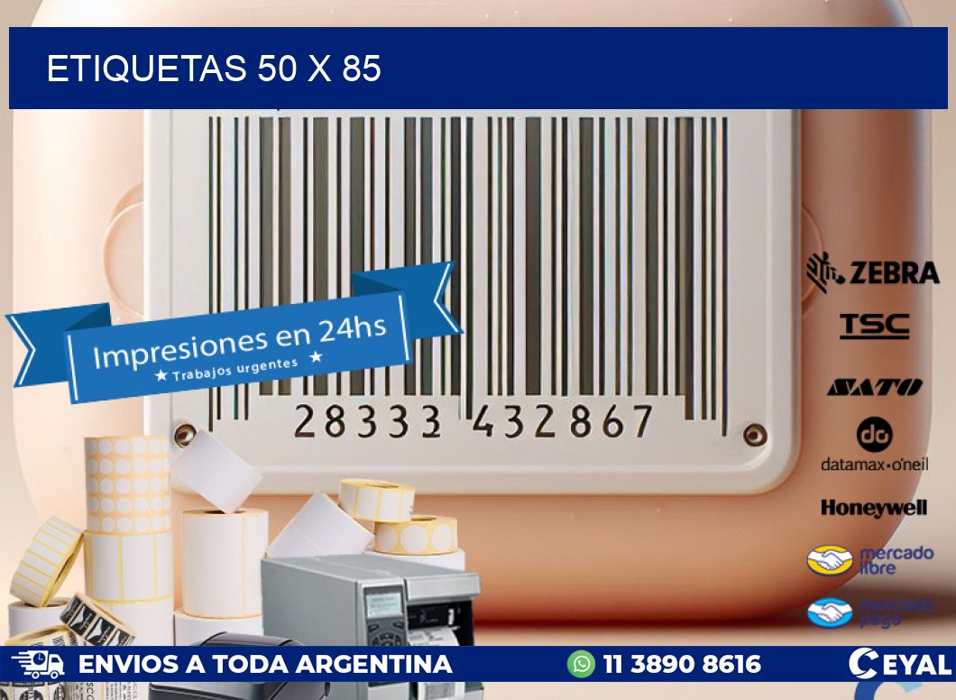 ETIQUETAS 50 x 85