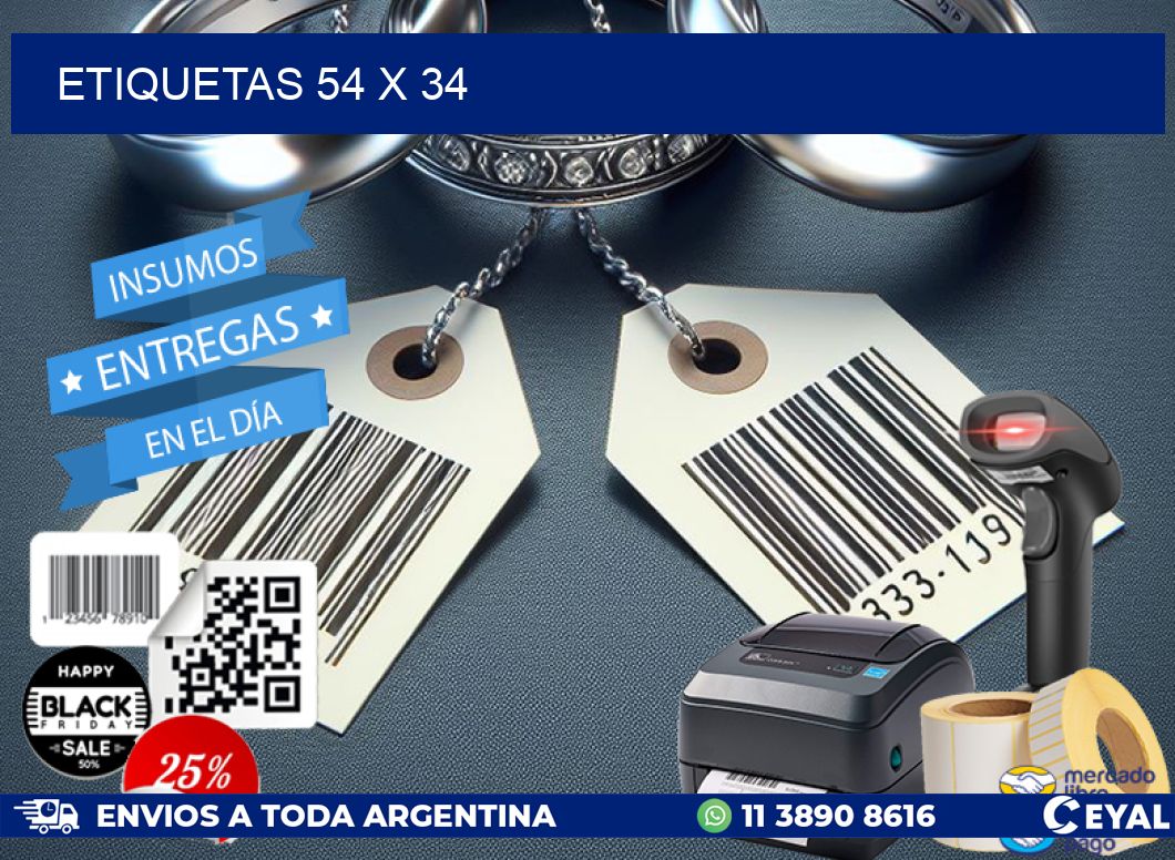 ETIQUETAS 54 x 34