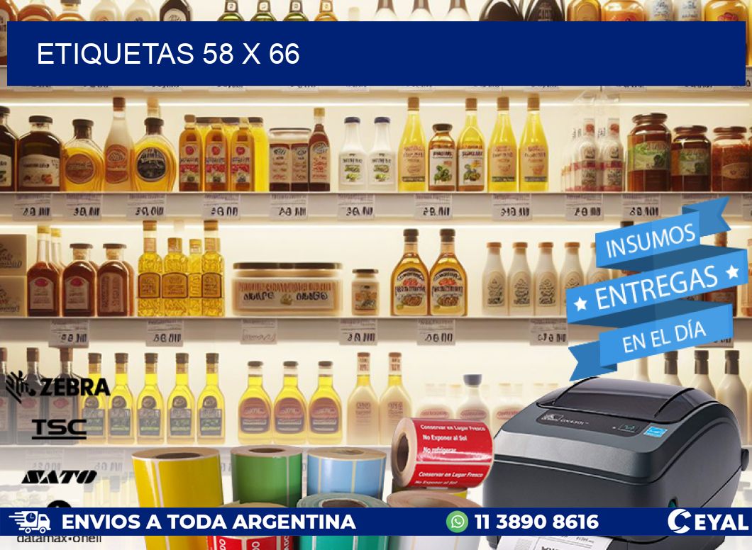 ETIQUETAS 58 x 66