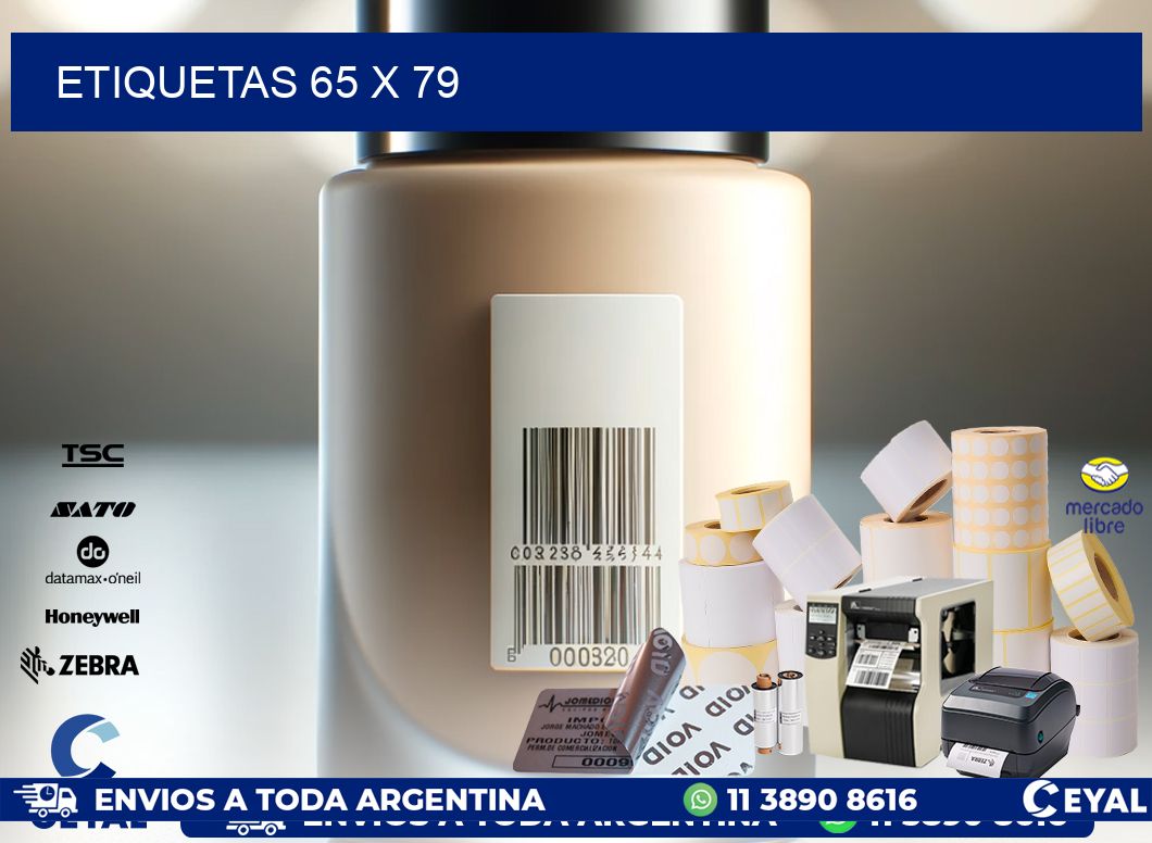 ETIQUETAS 65 x 79