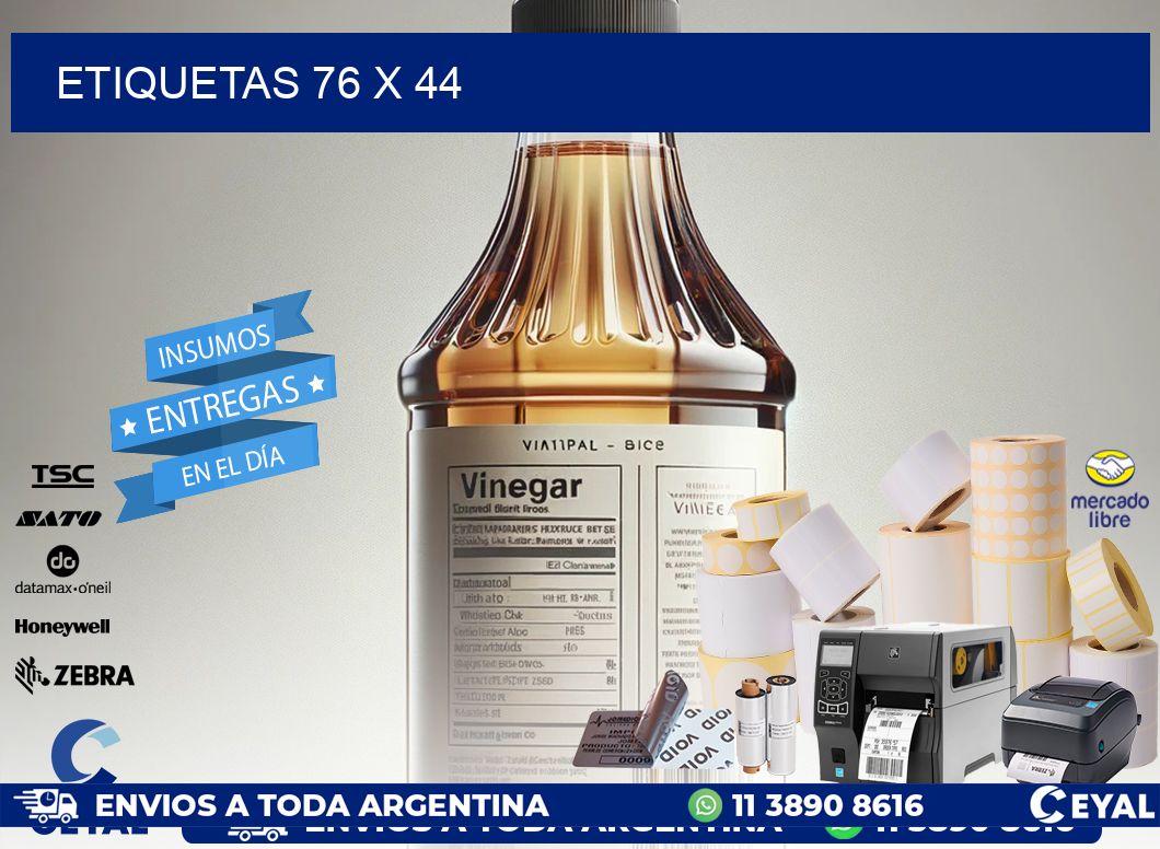 ETIQUETAS 76 x 44