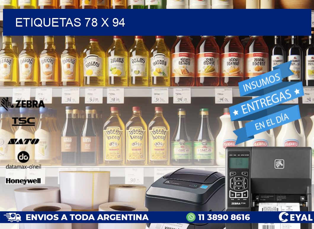 ETIQUETAS 78 x 94