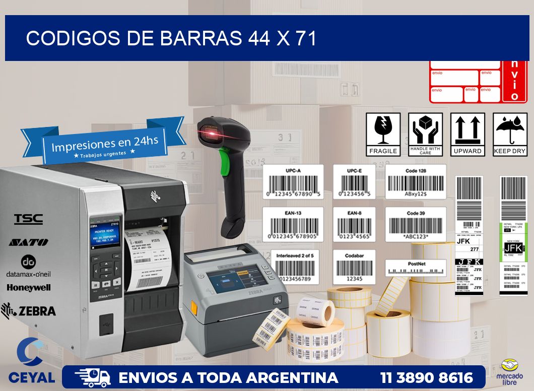 codigos de barras 44 x 71