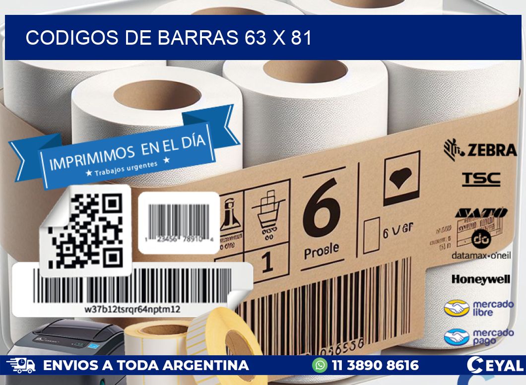 codigos de barras 63 x 81