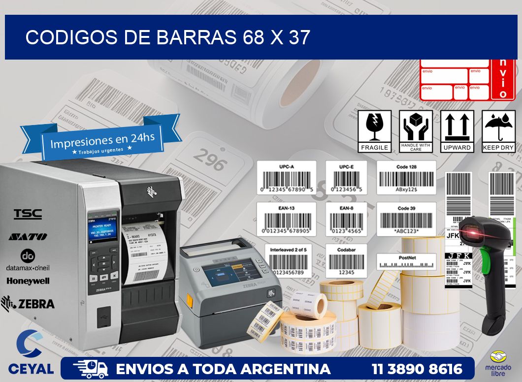 codigos de barras 68 x 37